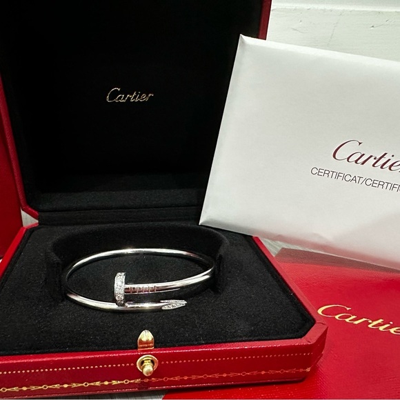 Cartier Juste Un Clou Bracelet - Size 16 - Picture 1 of 8